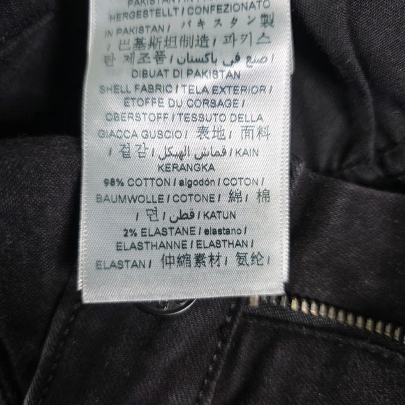 Guess Los Angeles Floral Embroidered Denim Jean Shorts Women's Size 28 Black‎ - Picture 7 of 15